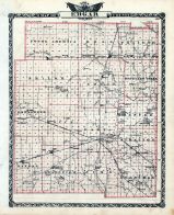 Edgar County Map, Illinois State Atlas 1876